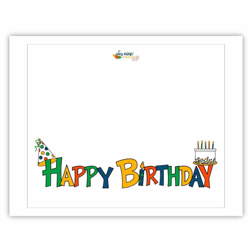 Printable Happy Birthday Cards Free