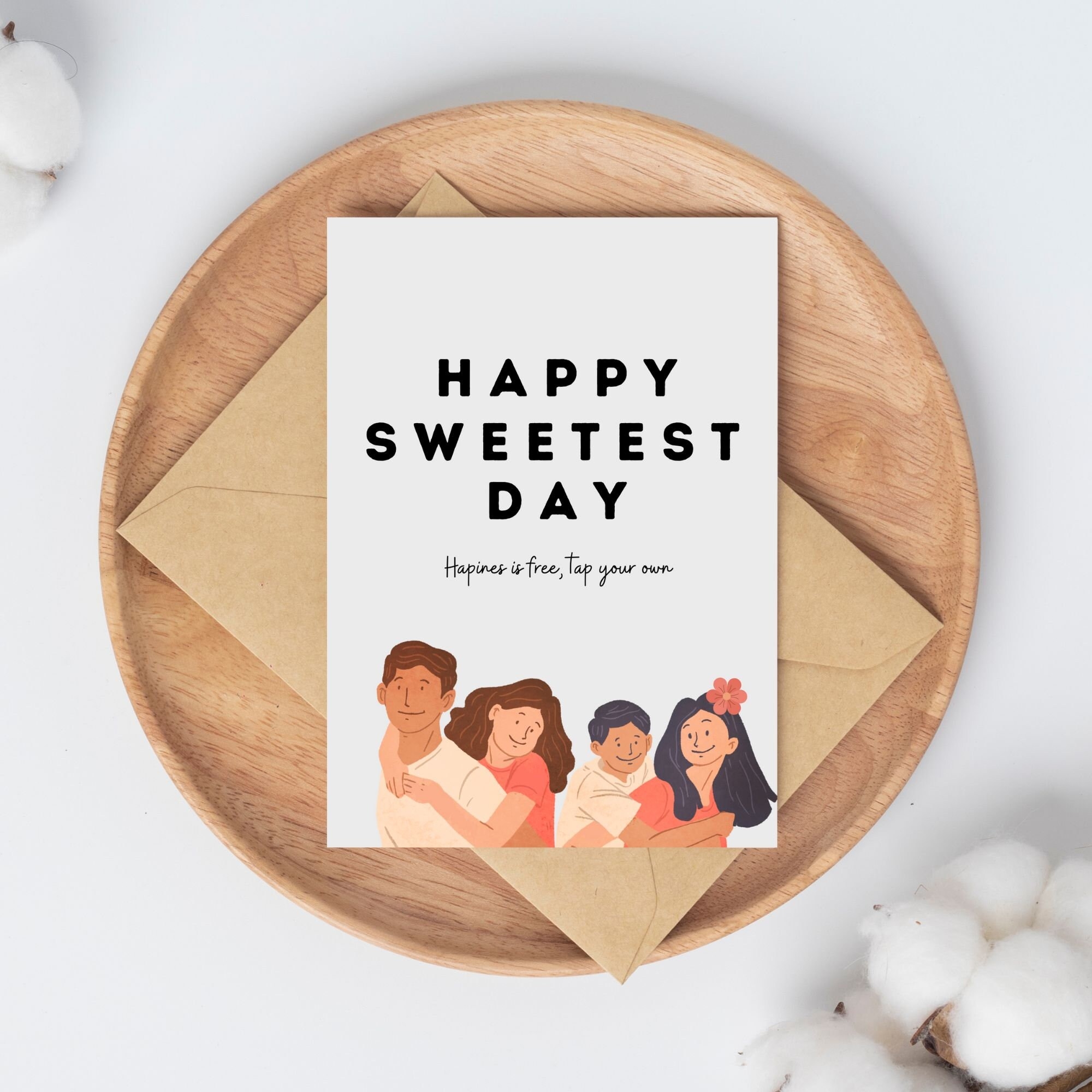 Happy Sweetest Day Printable Card Etsy