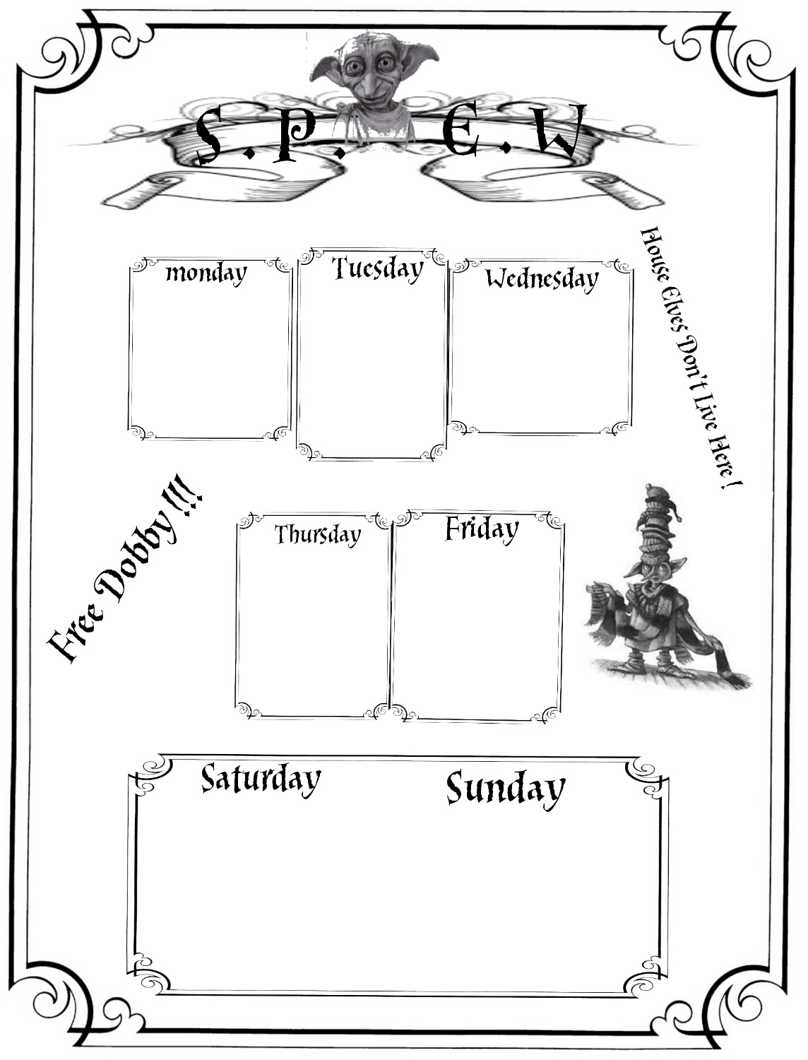 Harry Potter Planner Printables Free Lorraine A Life Less Ordinary