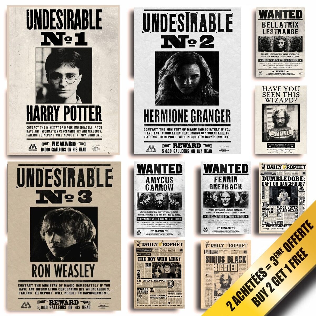 Harry Potter Printable Posters Free