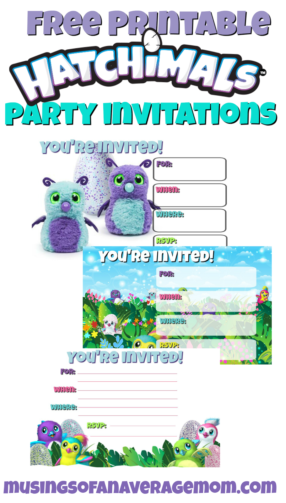 Hatchimals Birthday Party