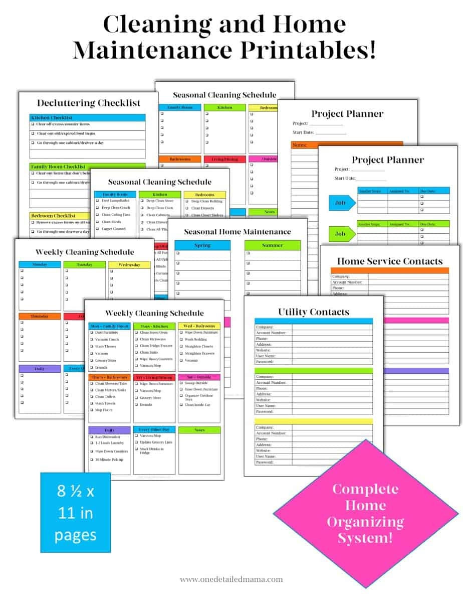 Free Printables For Organization