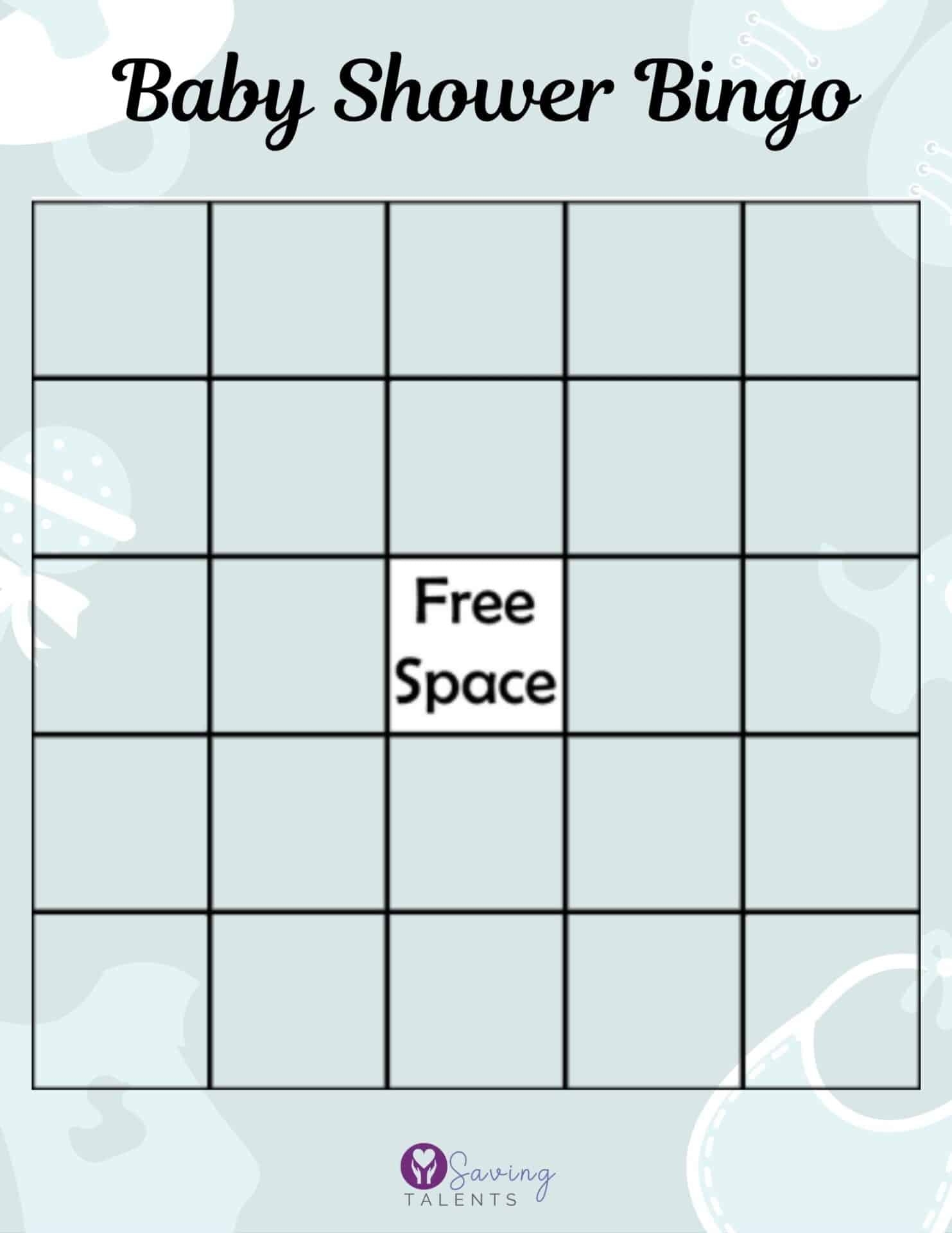 Free Printable Baby Shower Games