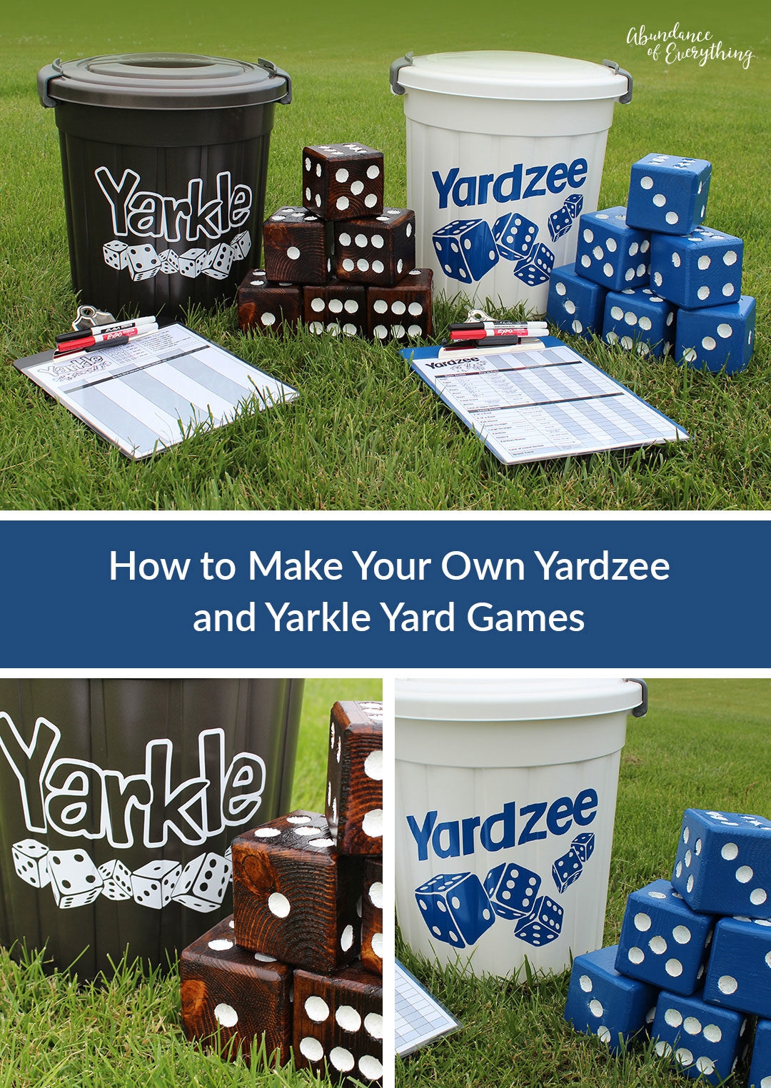 Yardzee Printable Free