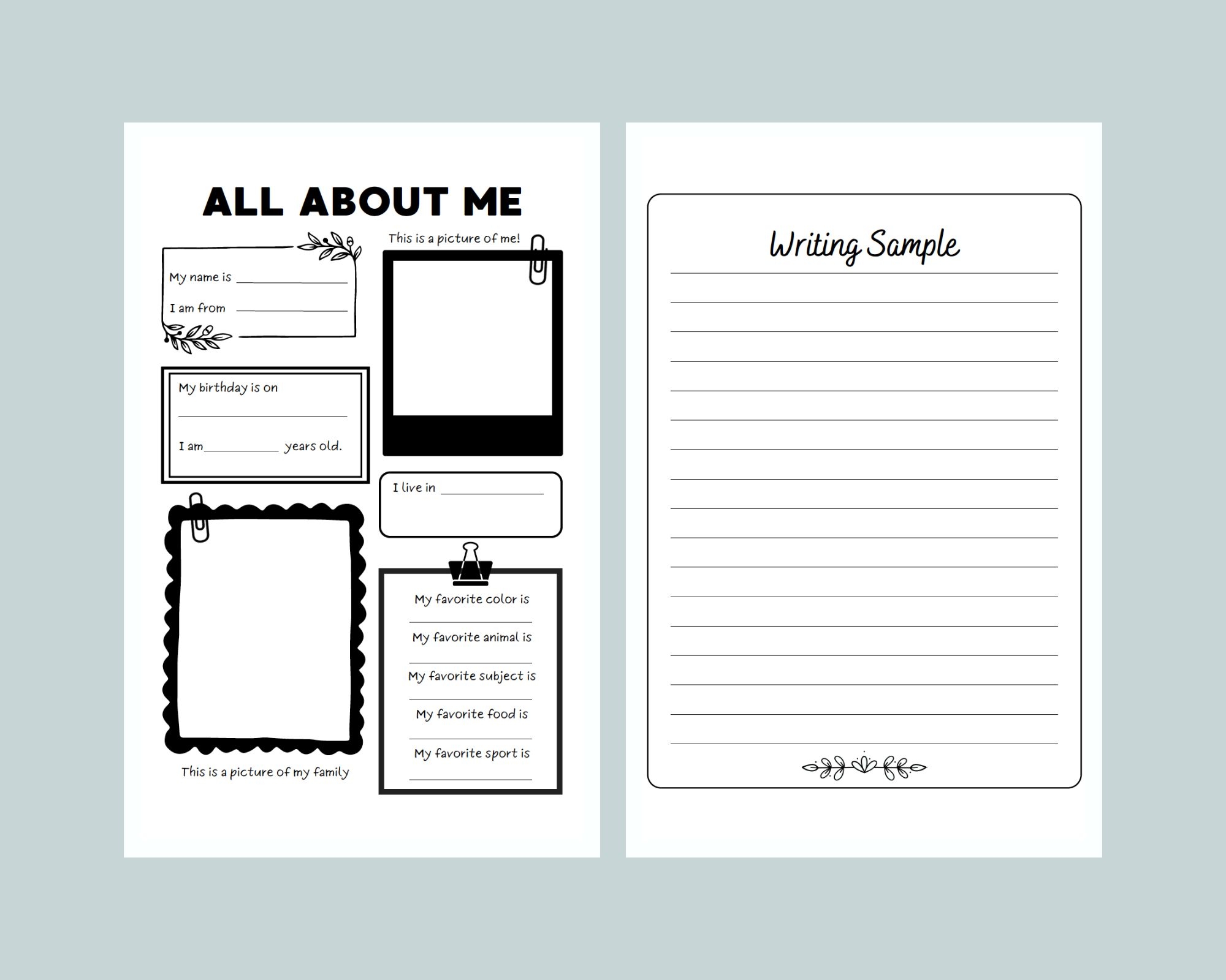 How To Set Up A Simple Homeschool Portfolio Homeschool 101 Series Marieka Lake