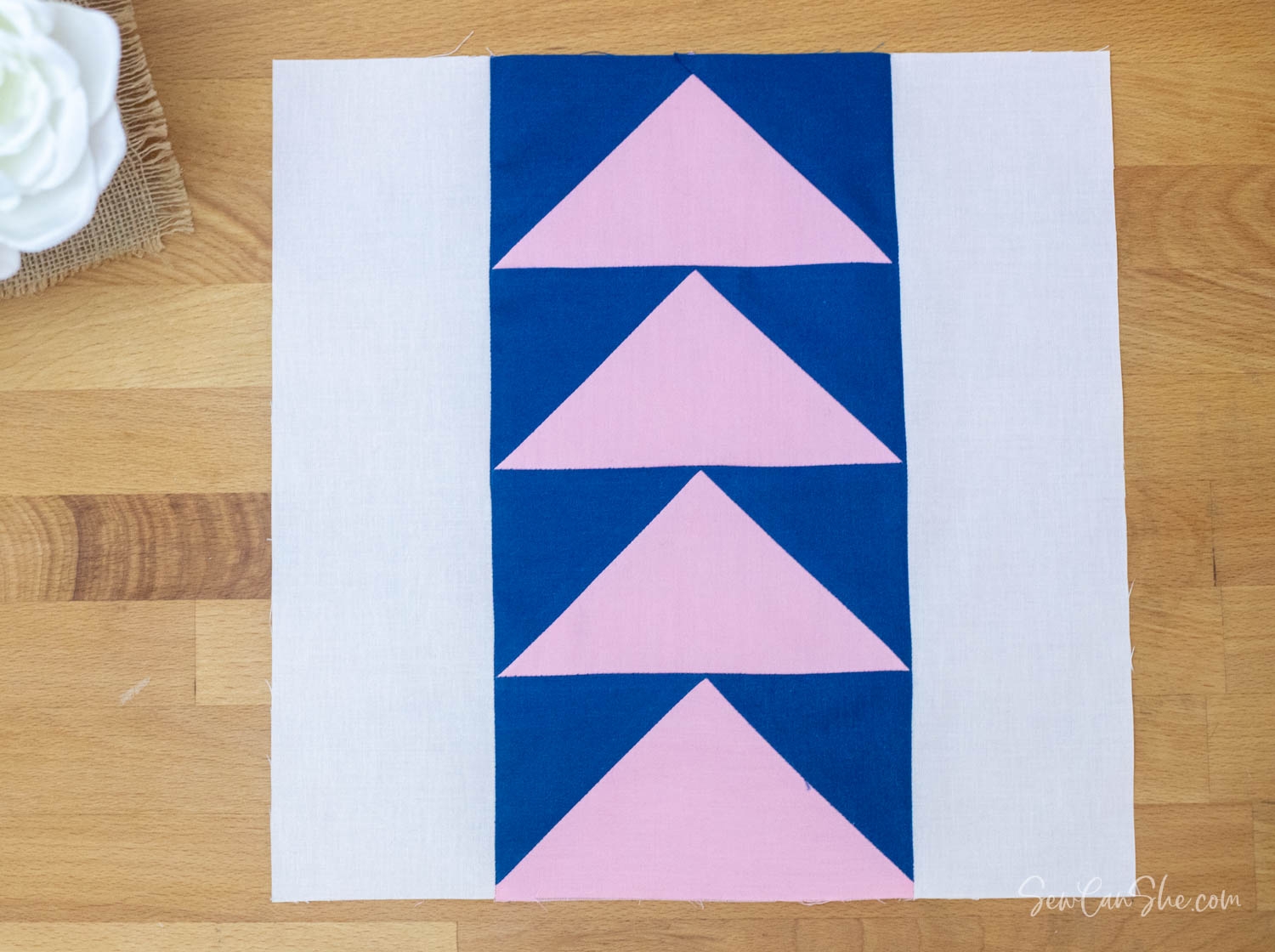How To Sew A Flying Geese Quilt Block Free Pattern
