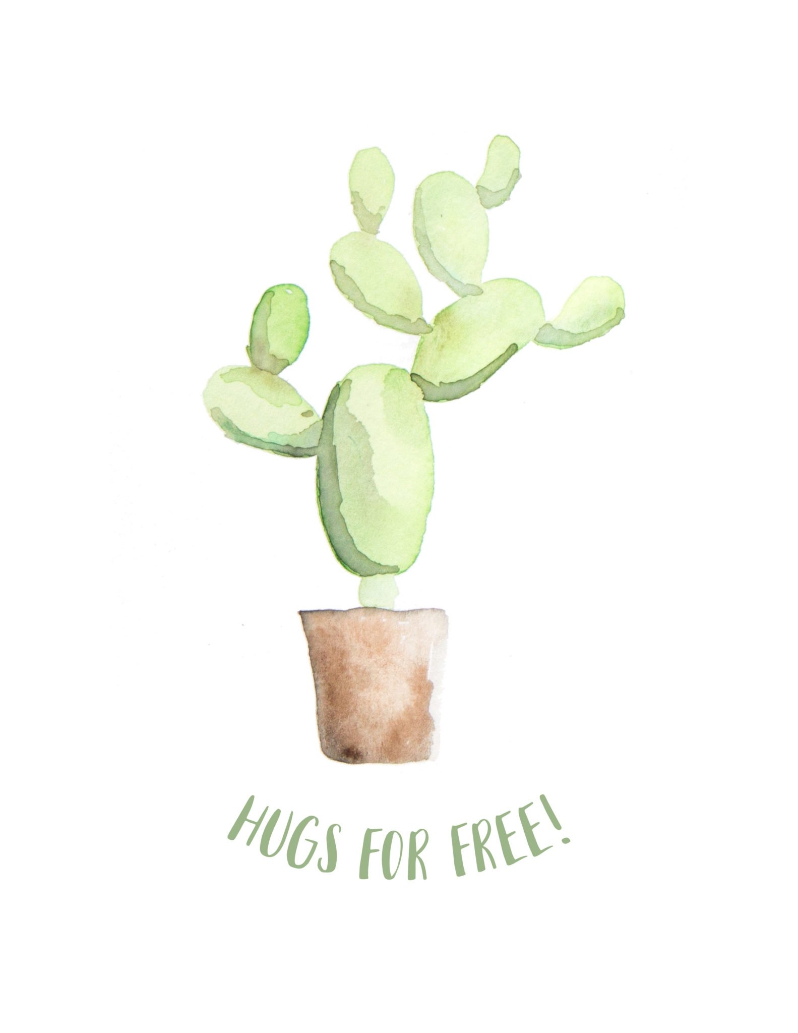 Free Printables Cactus