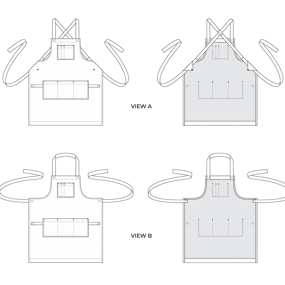Introducing The Sam Apron Free Apron Pattern From Helen s Closet