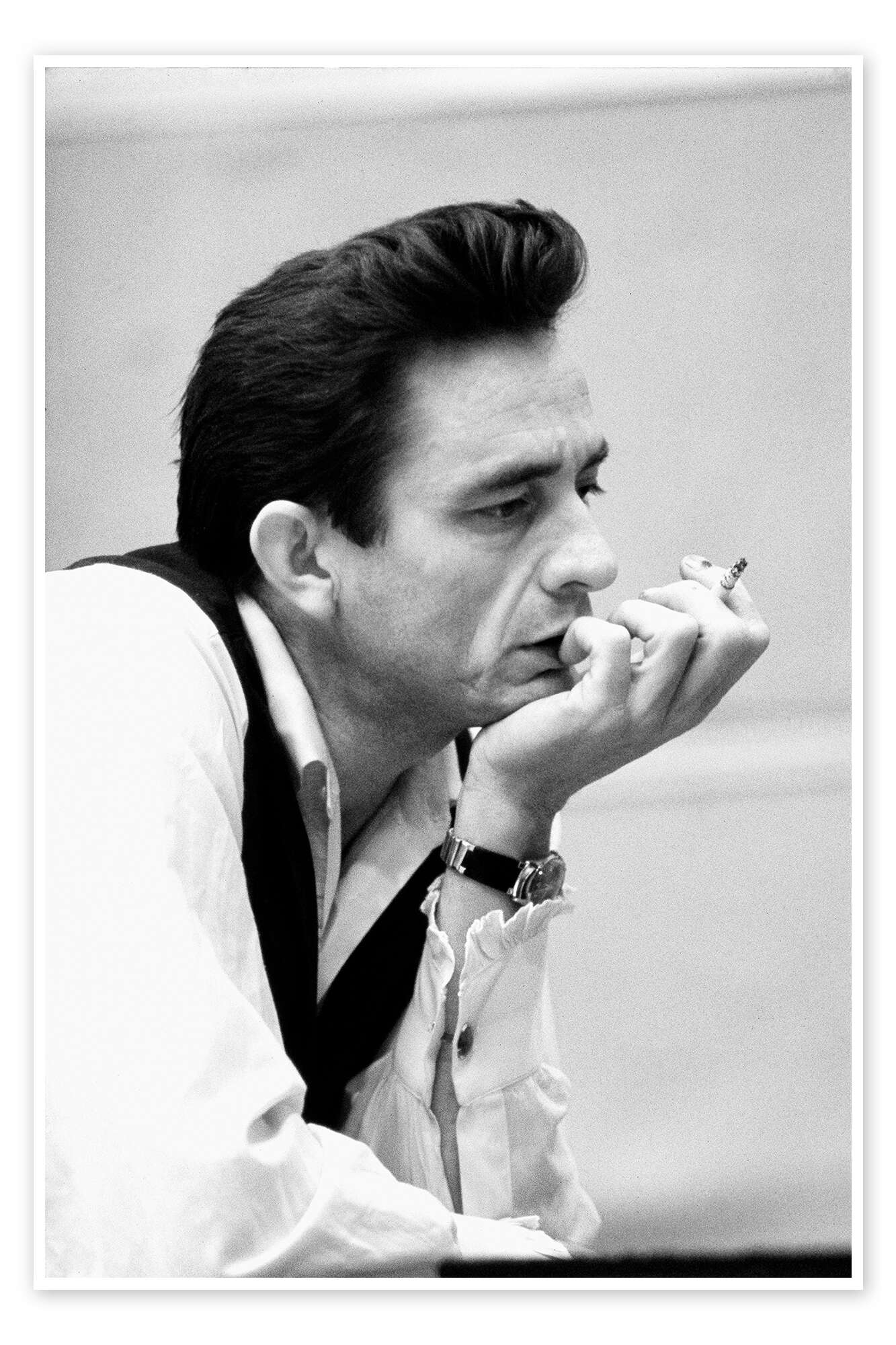 Johnny Cash Print By Celebrity Collection Posterlounge