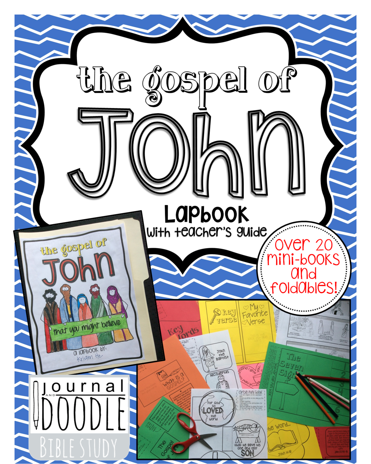 KIDS Lapbook Through The Gospel Of John