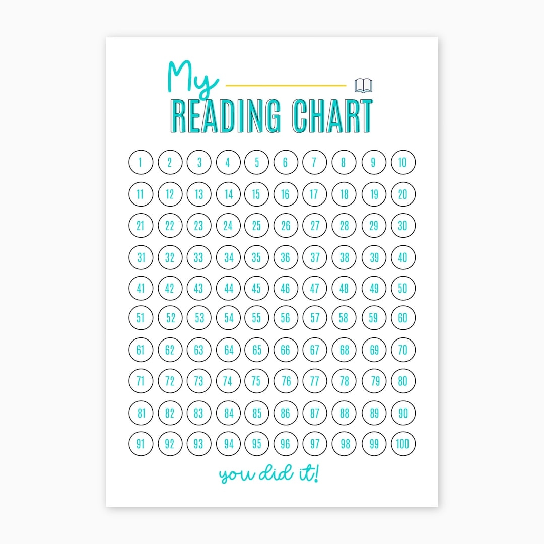 Free Printable Reading Charts