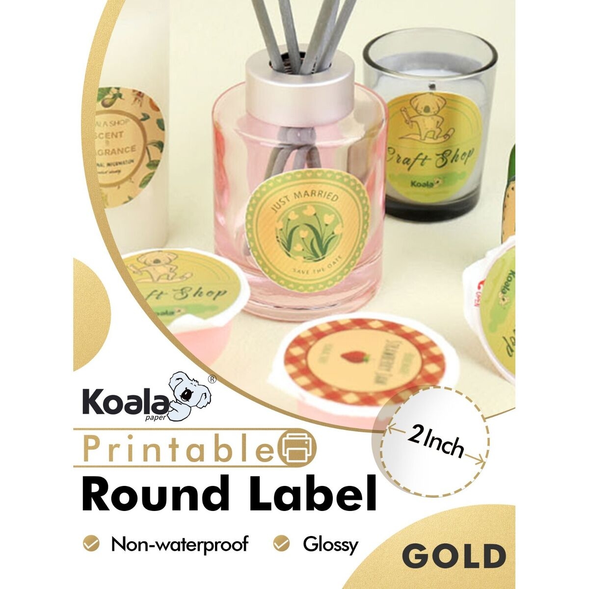 Free Printable 1 Round Lable