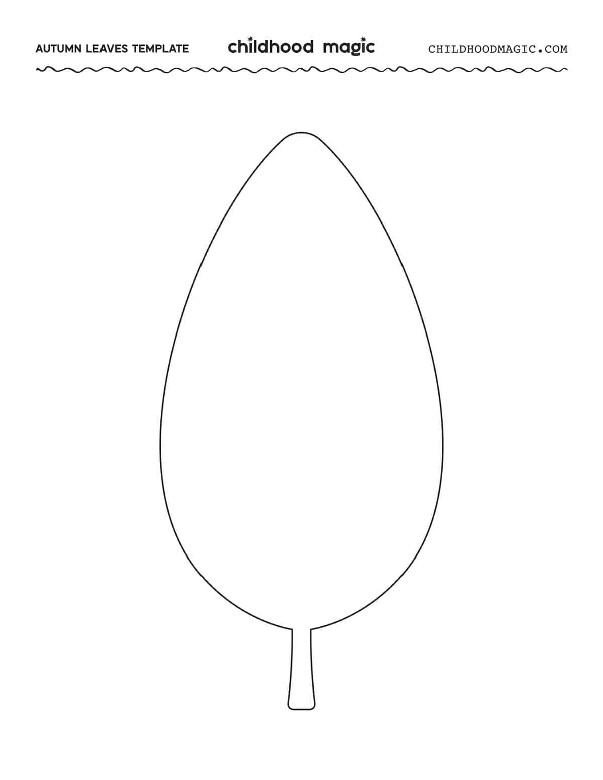 Free Printable Leaf Pattern