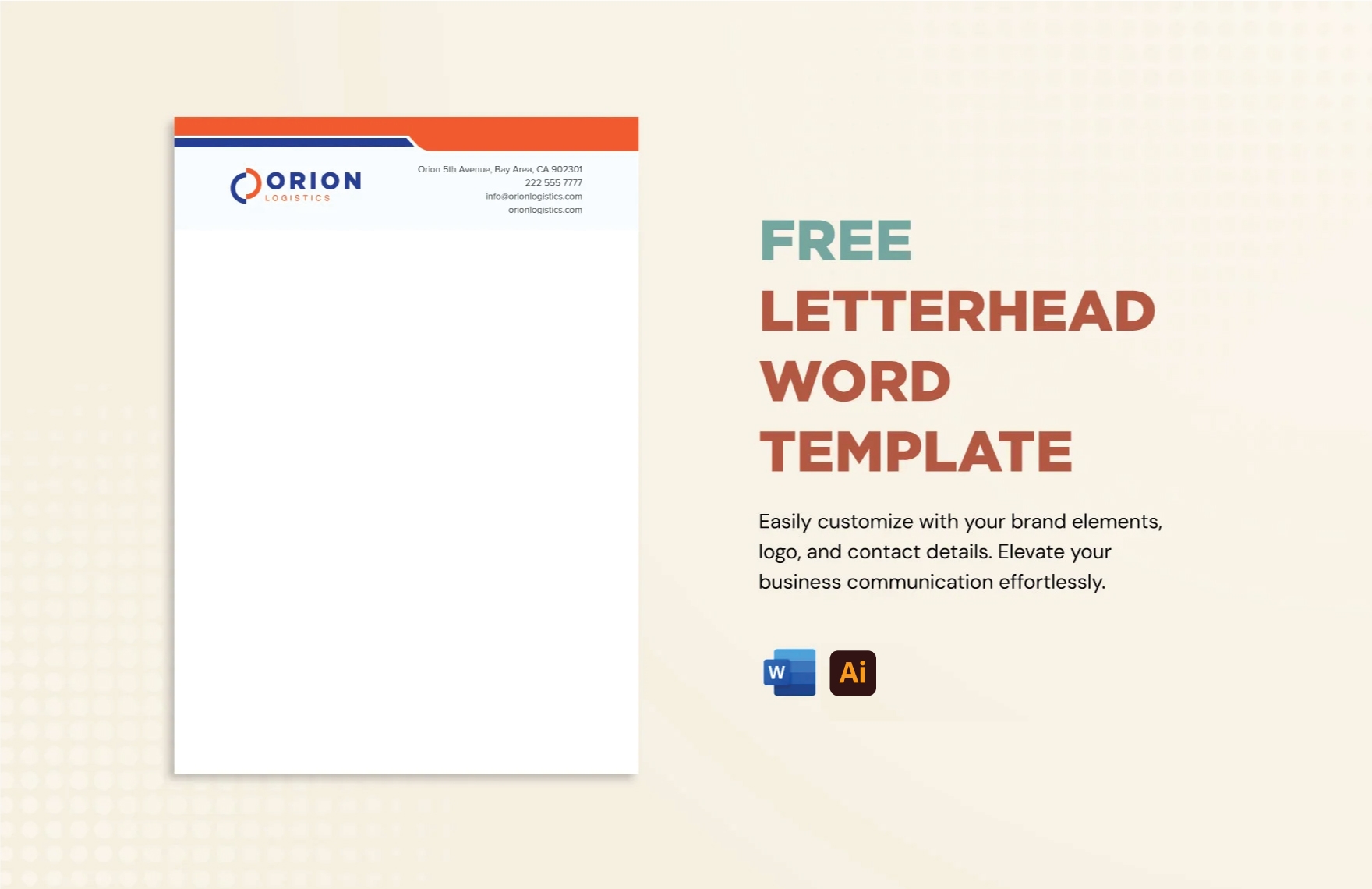 Letterhead Templates In Word FREE Download Template
