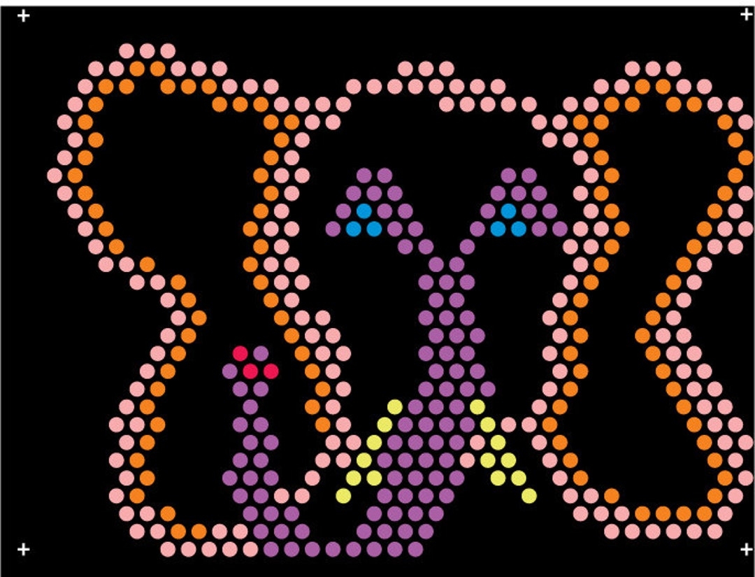 Lite Brite Refills 10 Designs Animal Theme Pack Digital Files Etsy