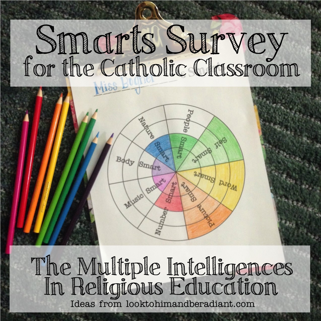 Look To Him And Be Radiant Smarts Survey The Multiple Intelligences In Religious Education 