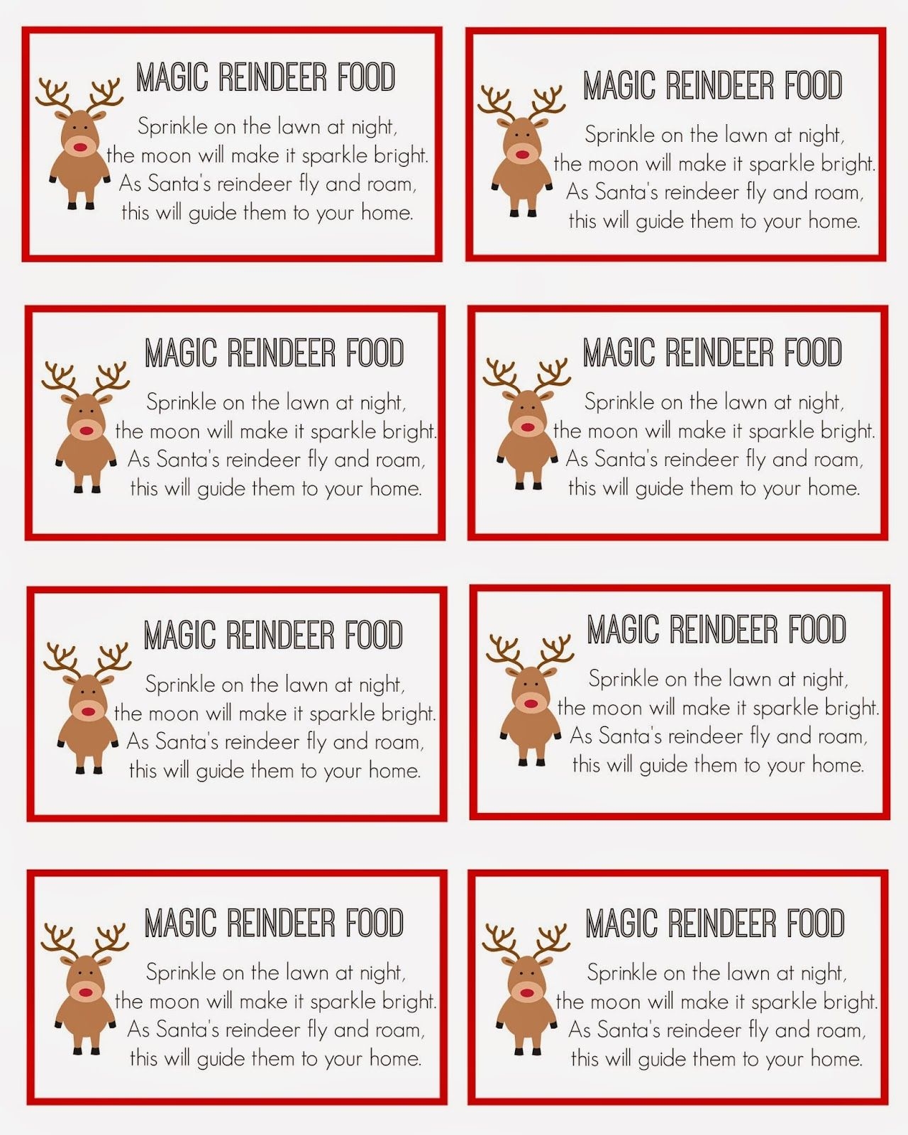 Magic Reindeer Food