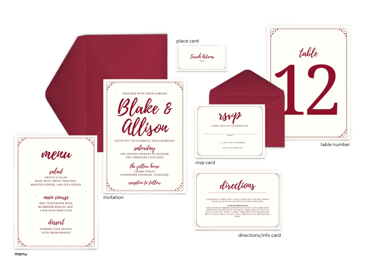 Free Printable Wedding Maps