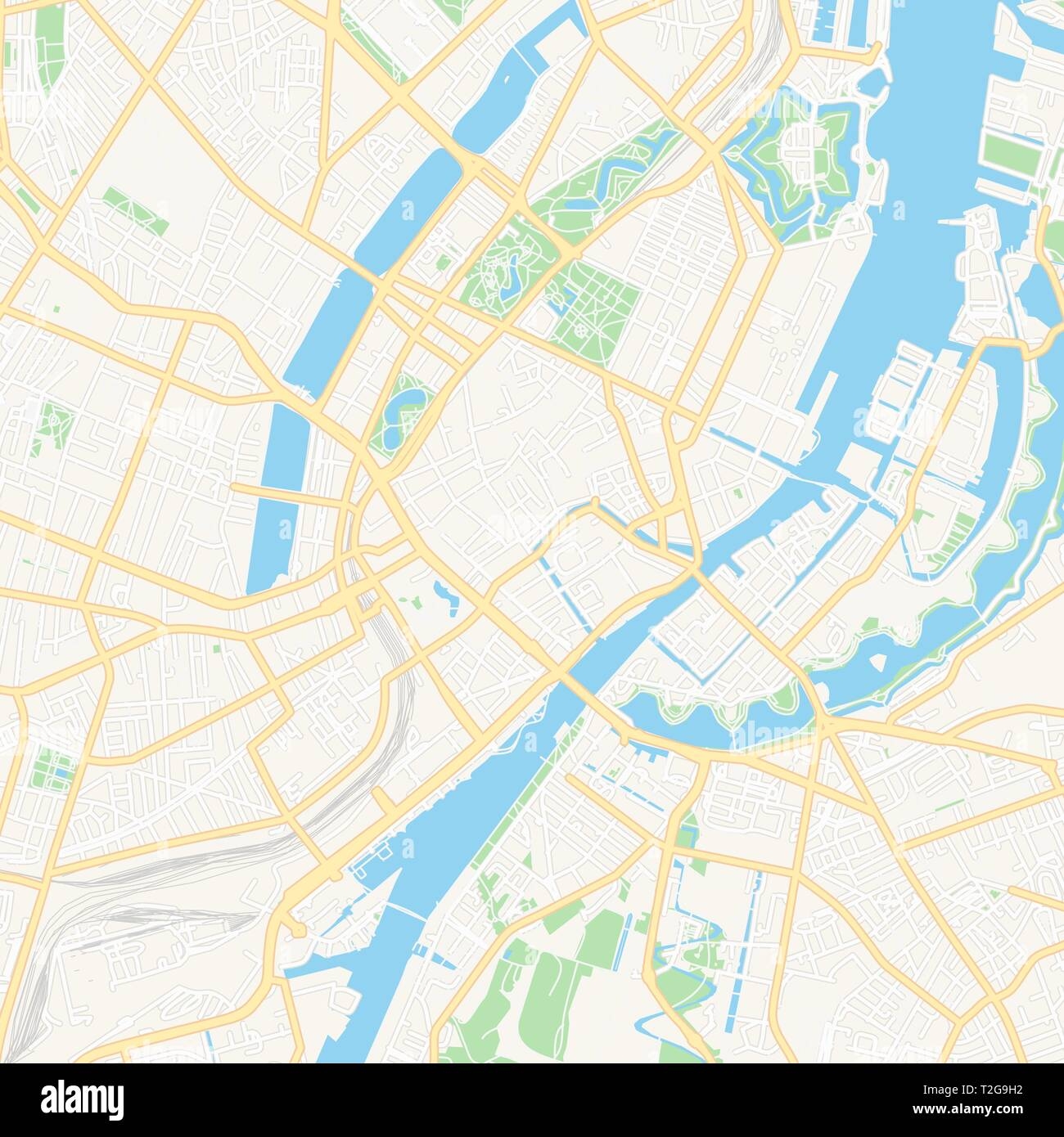 Map Of Copenhagen Hi res Stock Photography And Images Alamy