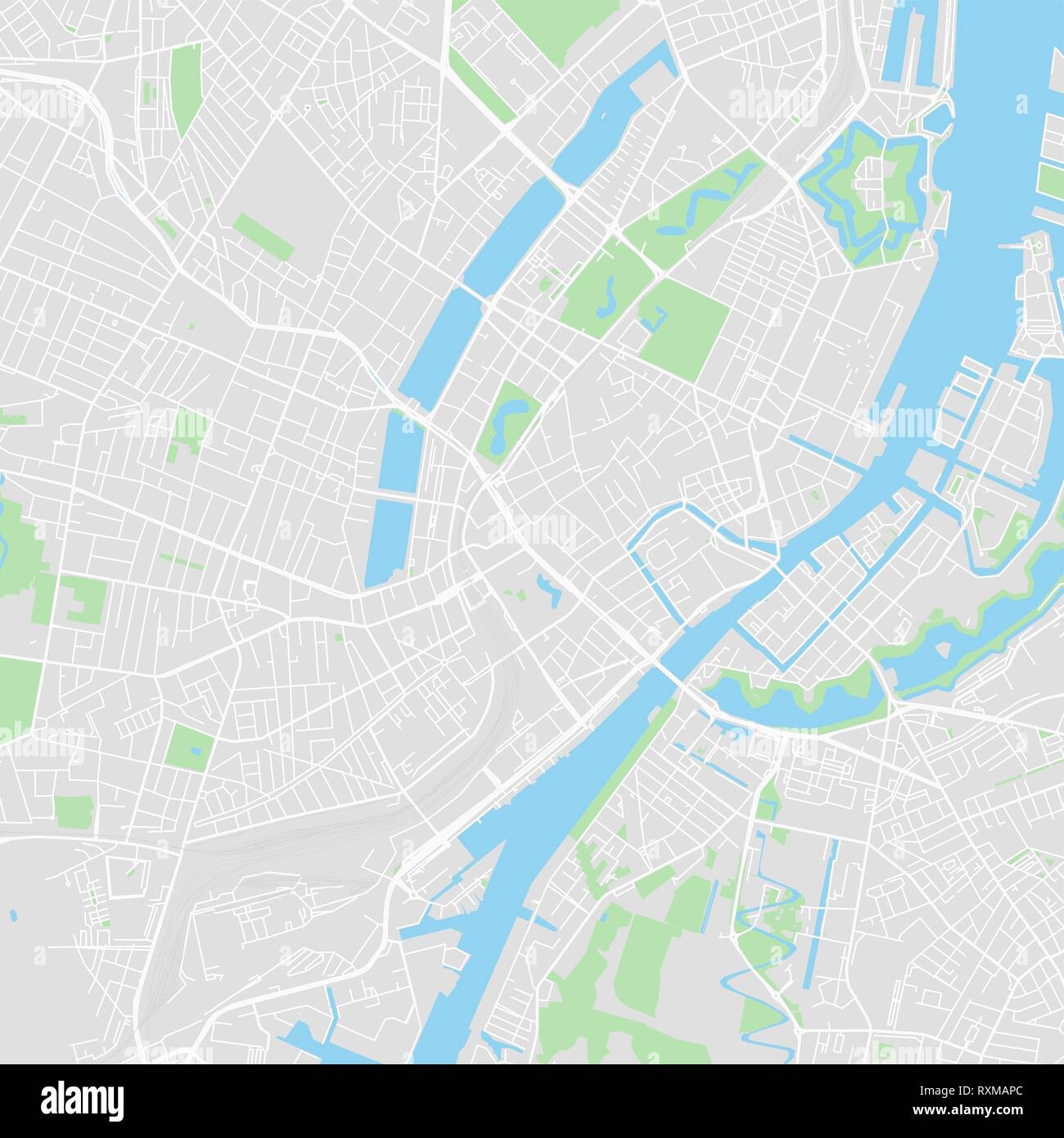 Map Of Copenhagen Hi res Stock Photography And Images Alamy
