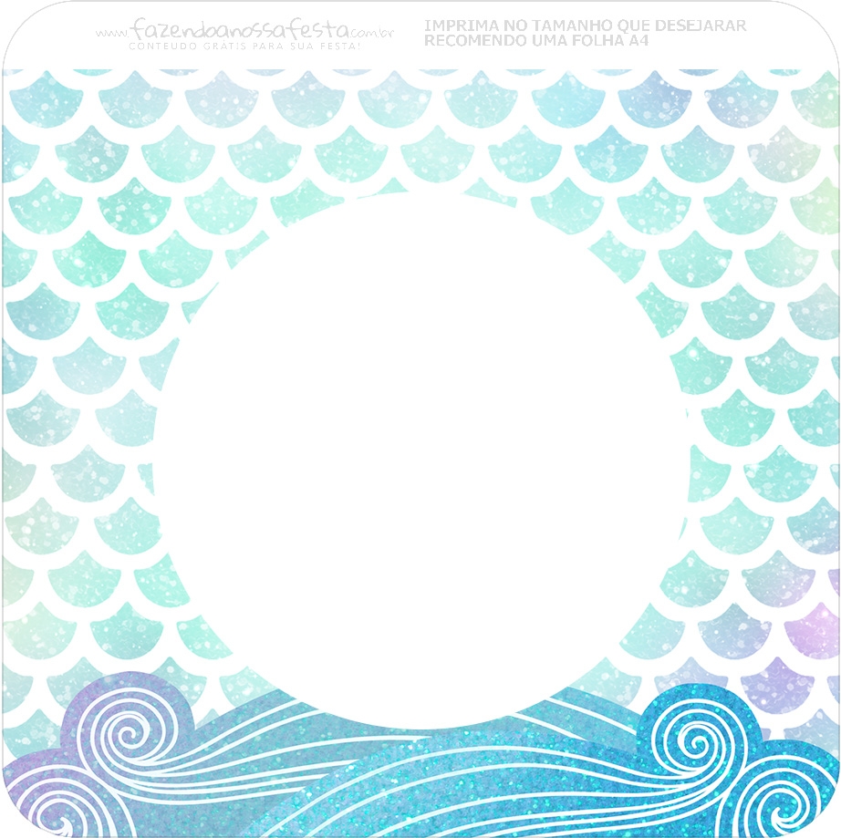 Mermaid Free Party Printables Oh My Fiesta In English