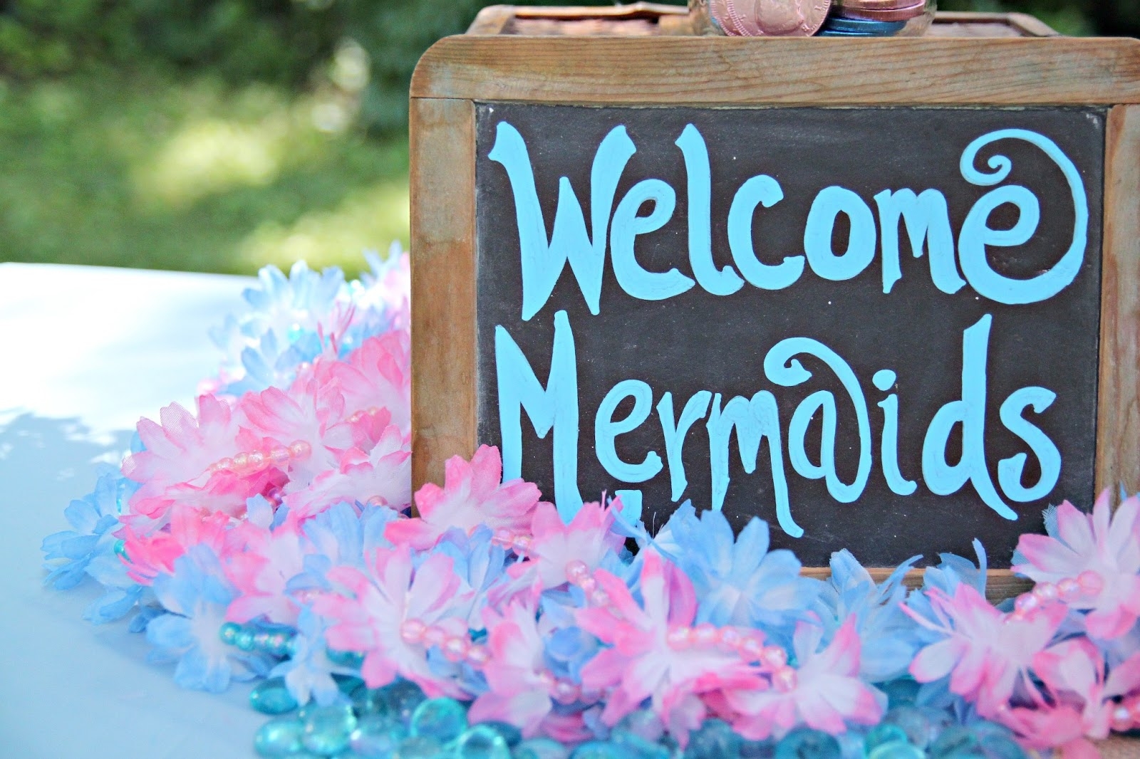 Mermaid Under The Sea 4th Birthday Party With Free Printable The Cottage Mama