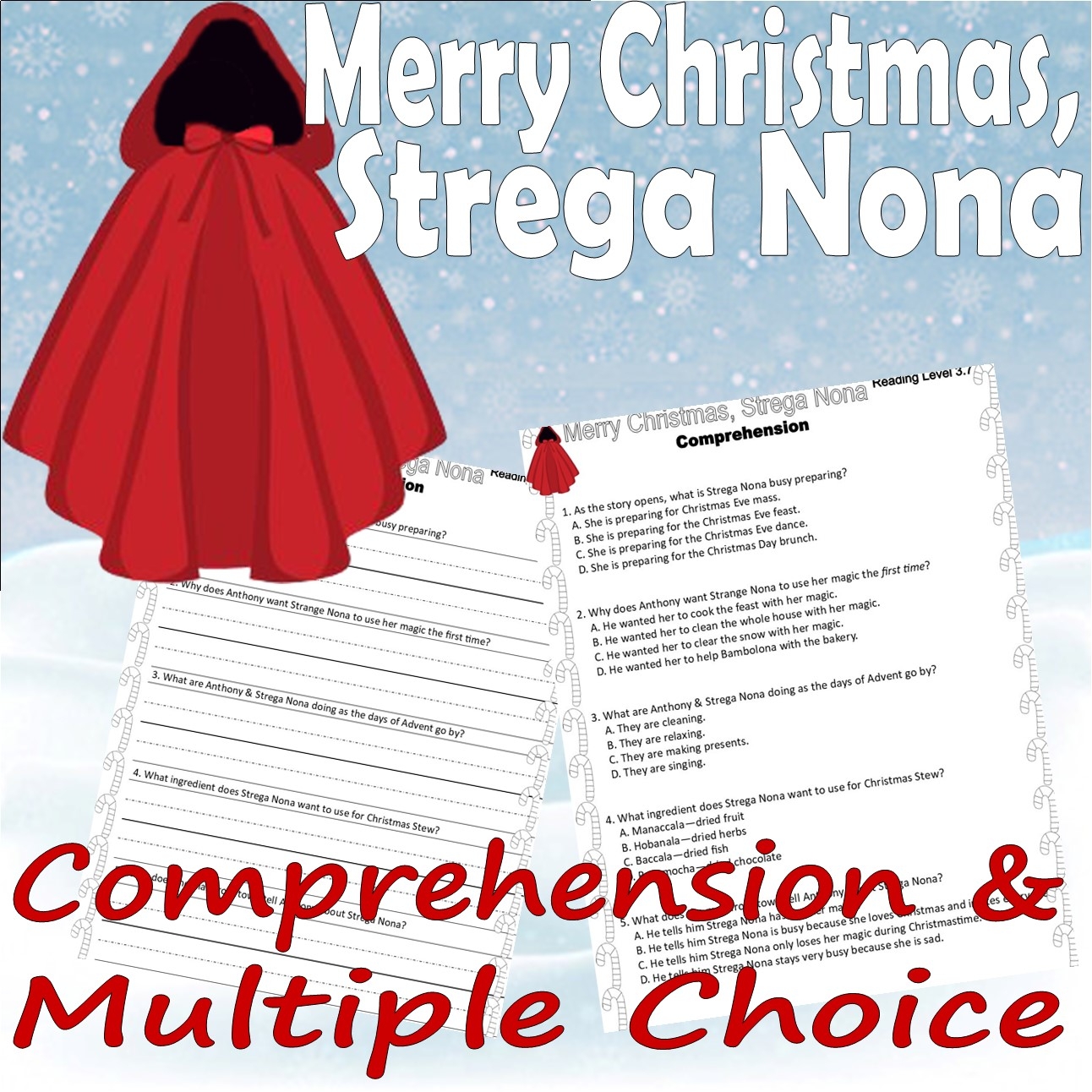 Strega Nona Free Printables
