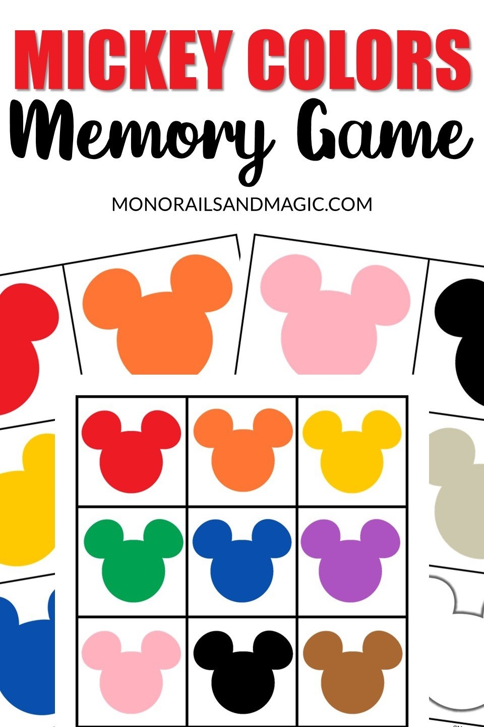 Free Printable Mickey Font