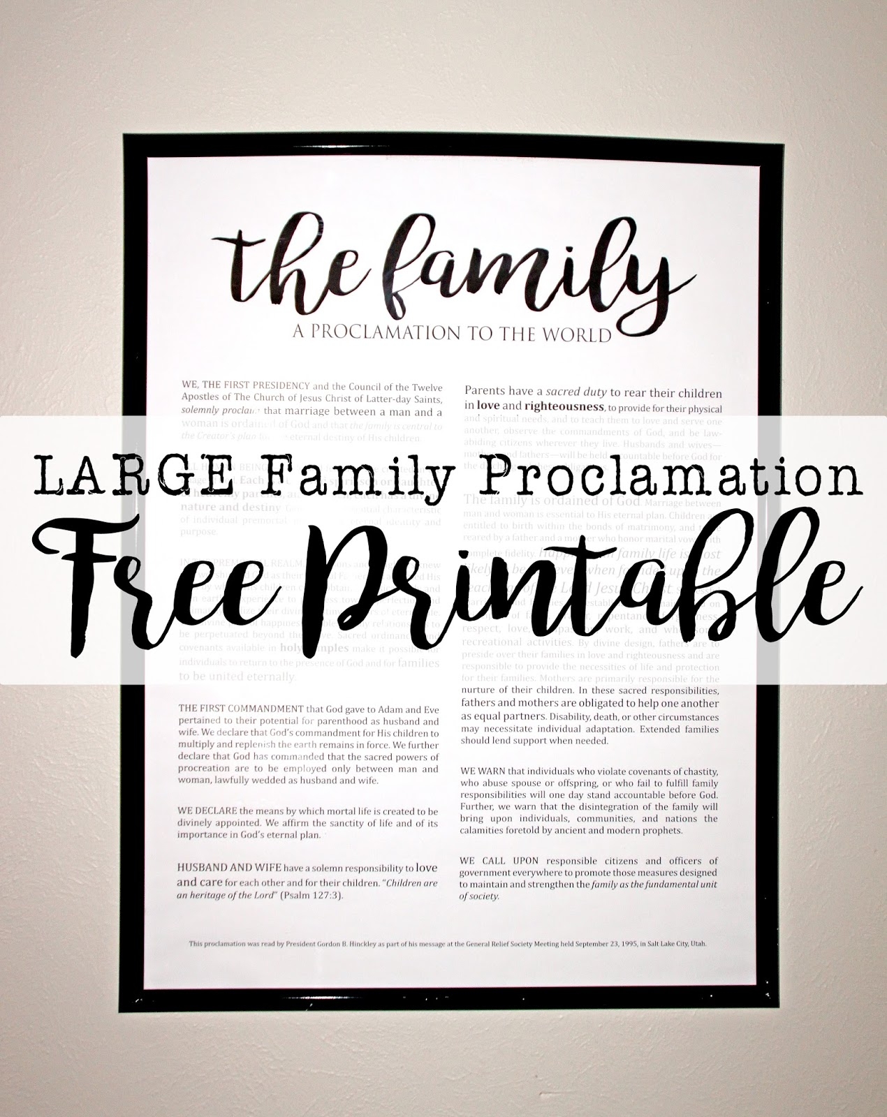 Mimiberry Creations Hall Decor That Brings Generations Together With FREE Printable