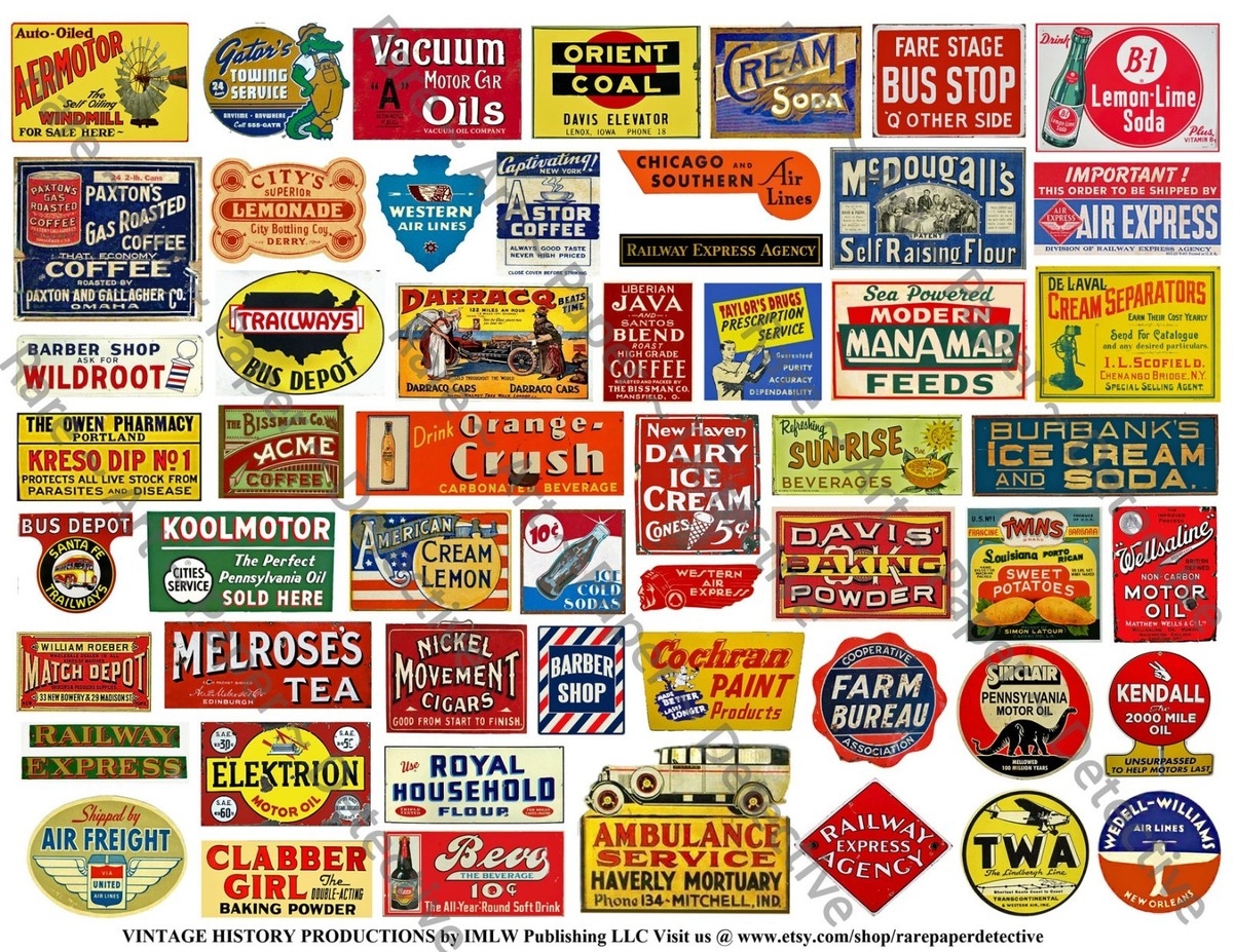 Free Printable Railroad Signs