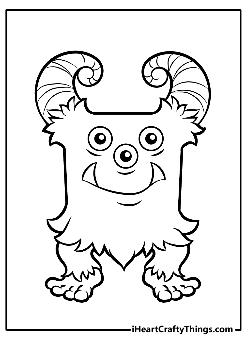 Free Printable Monster Templates