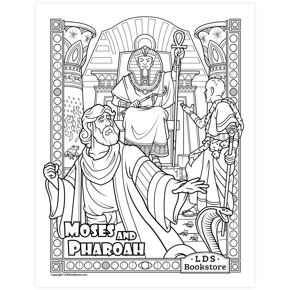 Free Printable Moses Coloring Pages