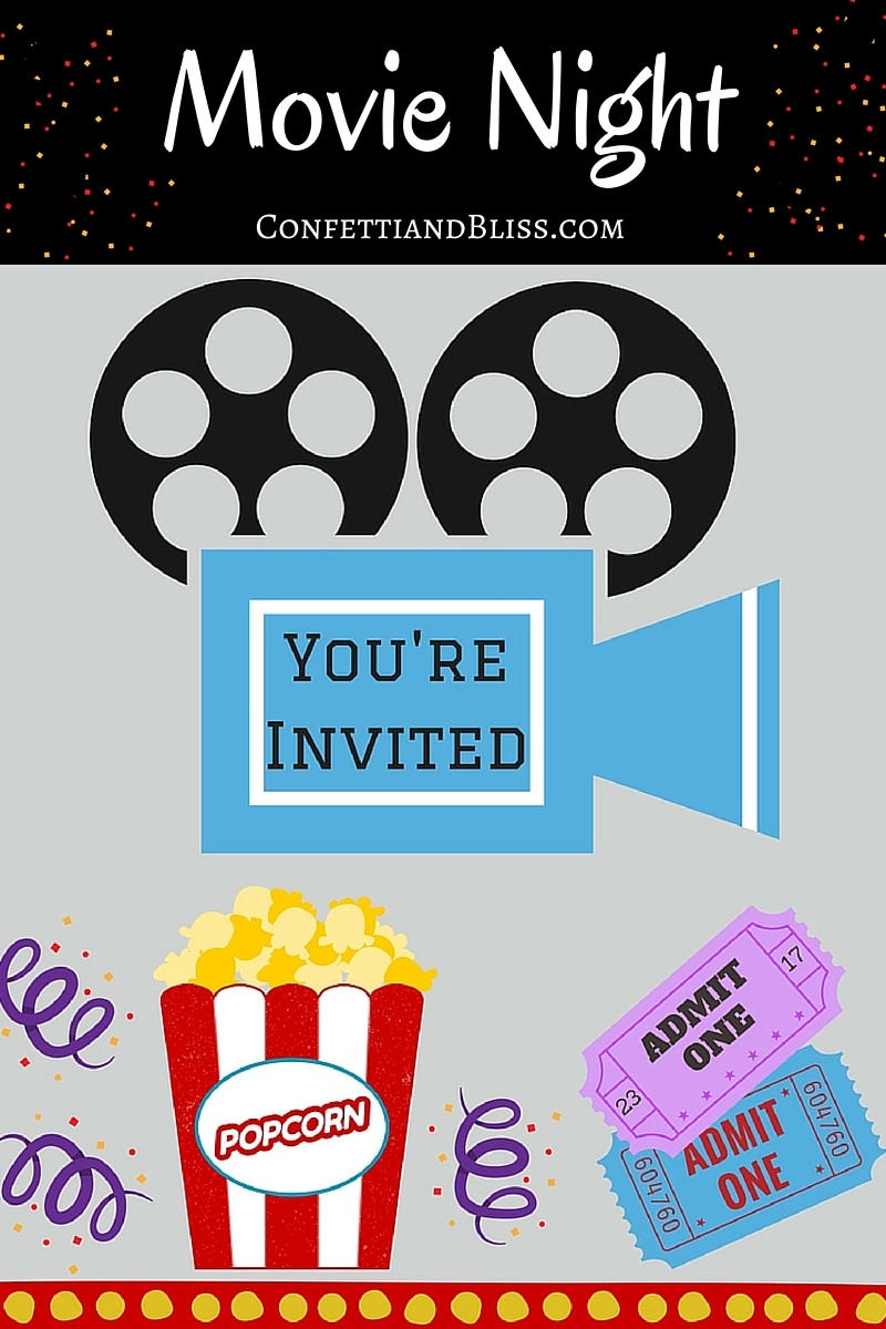 Free Printable Birthday Invitations Movie