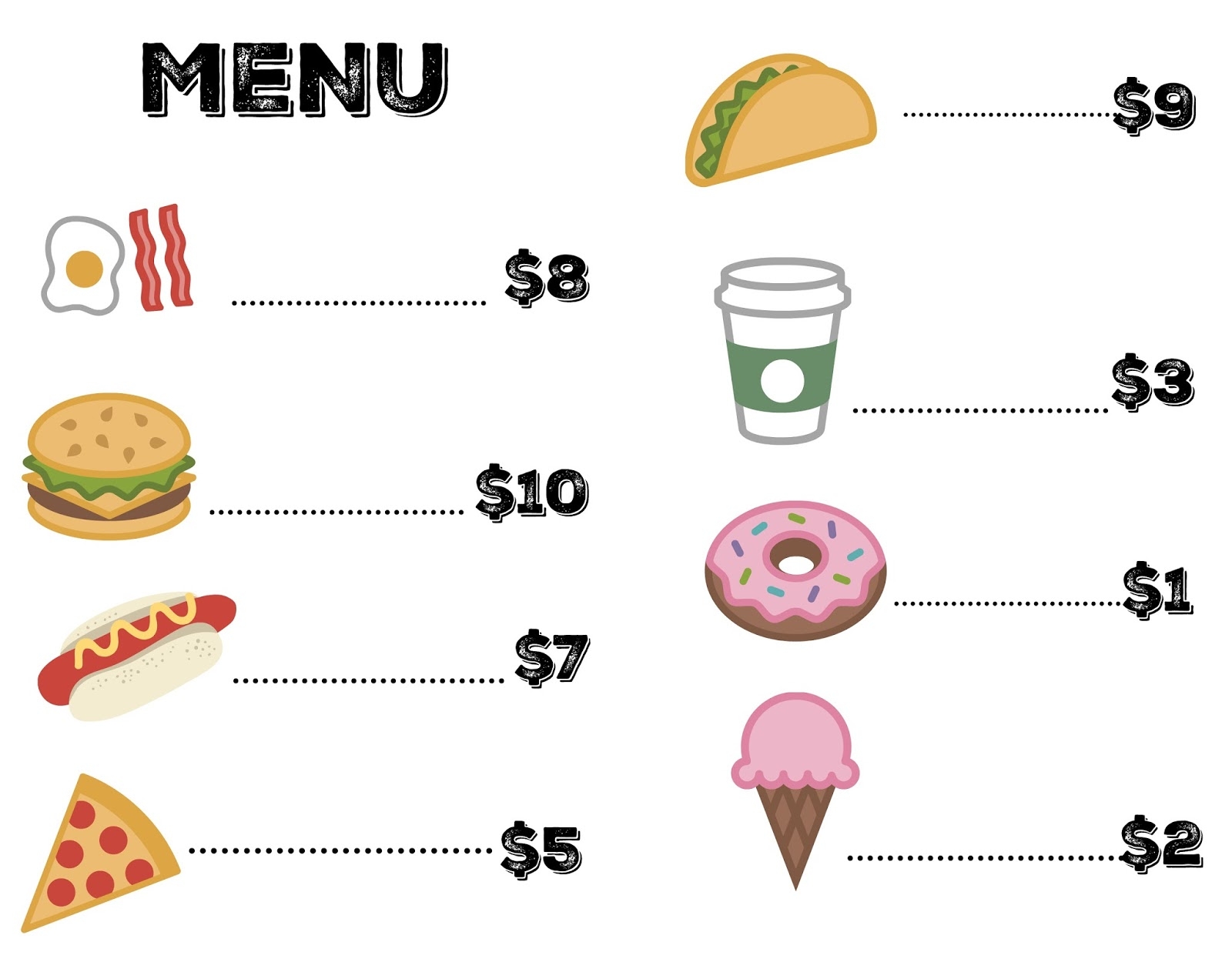 Musings Of An Average Mom Pretend Play Restuarant