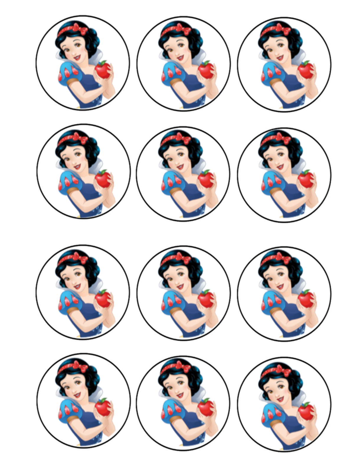 Musings Of An Average Mom Snow White Printables And Crafts