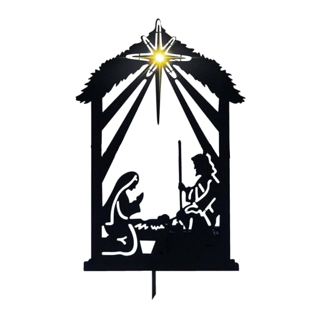 Free Printable Nativity Scene Silhouette
