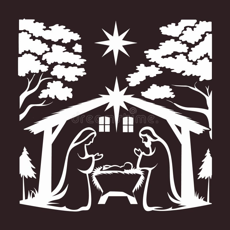 Nativity Silhouette Stock Illustrations 5 331 Nativity Silhouette Stock Illustrations Vectors Clipart Dreamstime