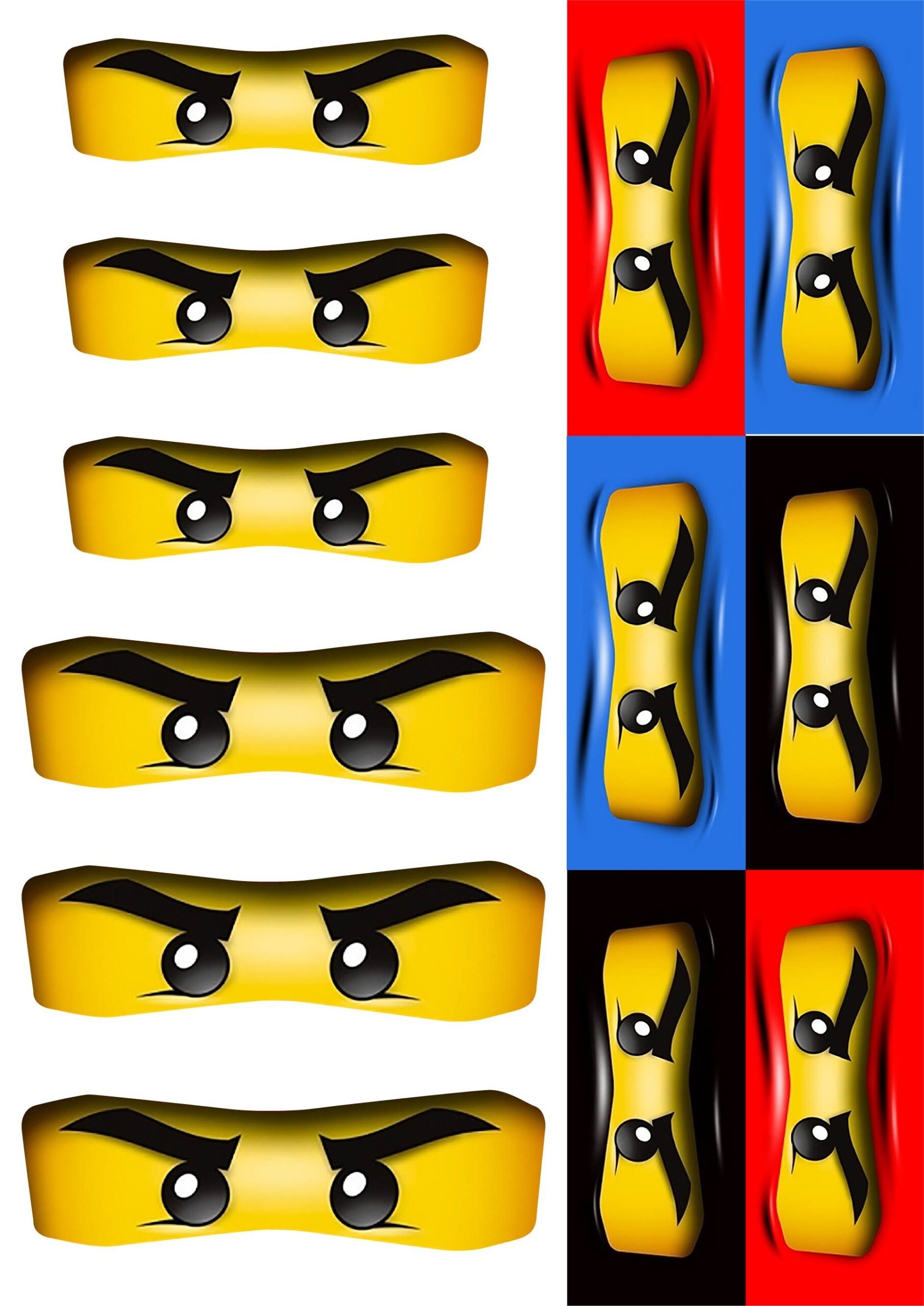 Ninjago Party 12 Free PDF Printables Printablee