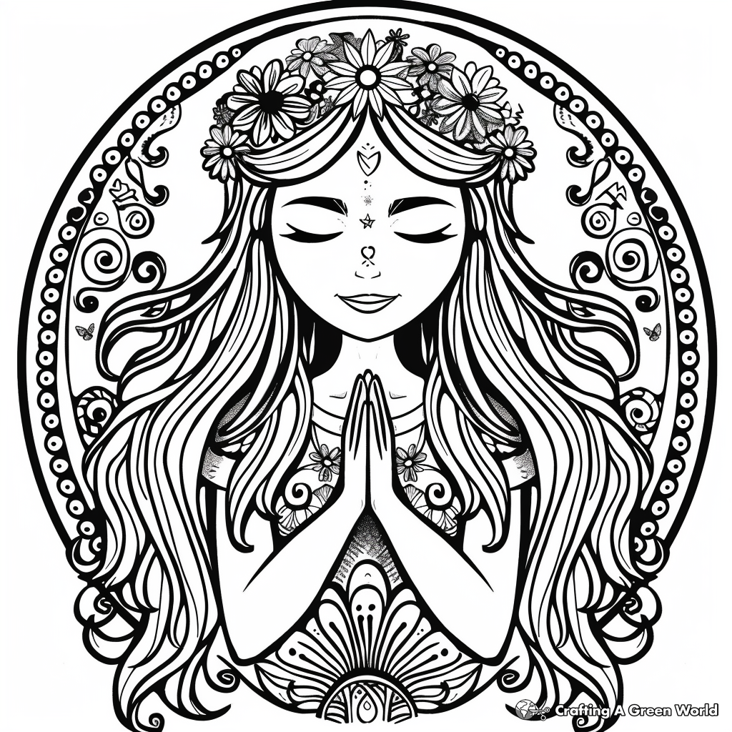 Pagan Coloring Pages Free Printable 