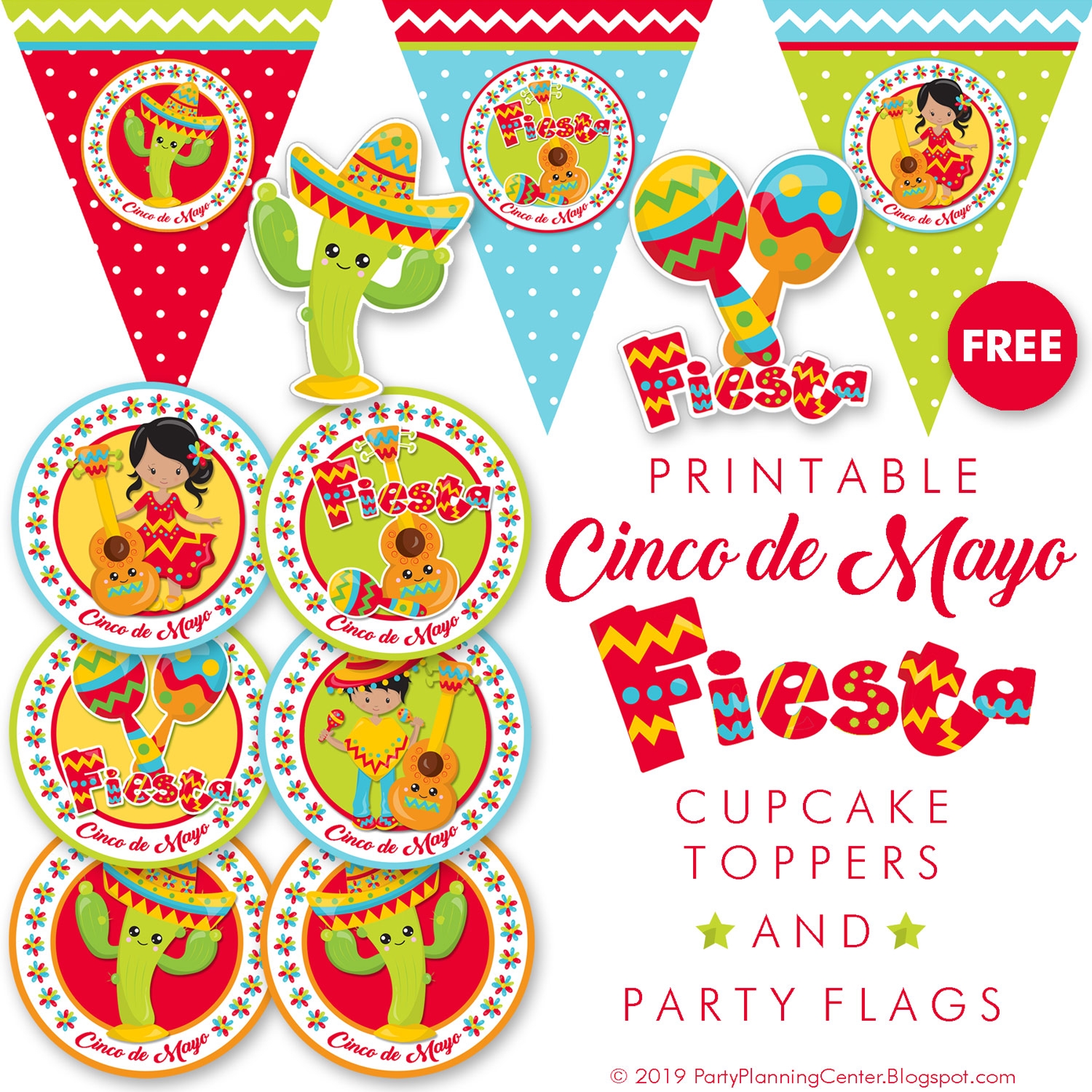 Party Planning FREE Mexican Fiesta Party Decorations