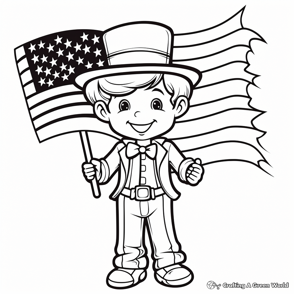 Patriotic Coloring Pages Free Printable 