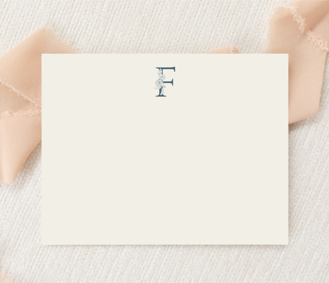 Free Printable Monogram Stationery
