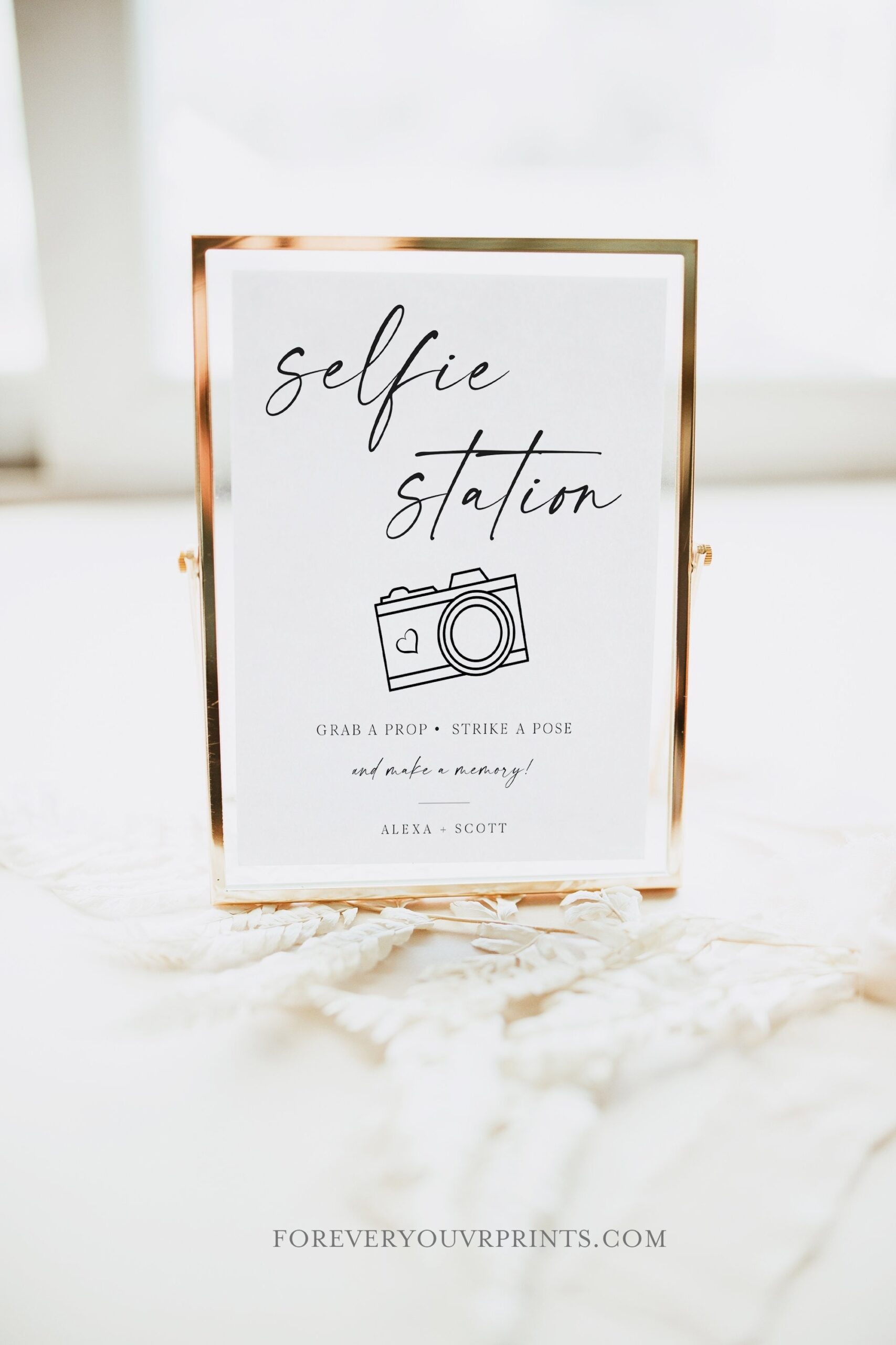 Selfie Station Free Printable