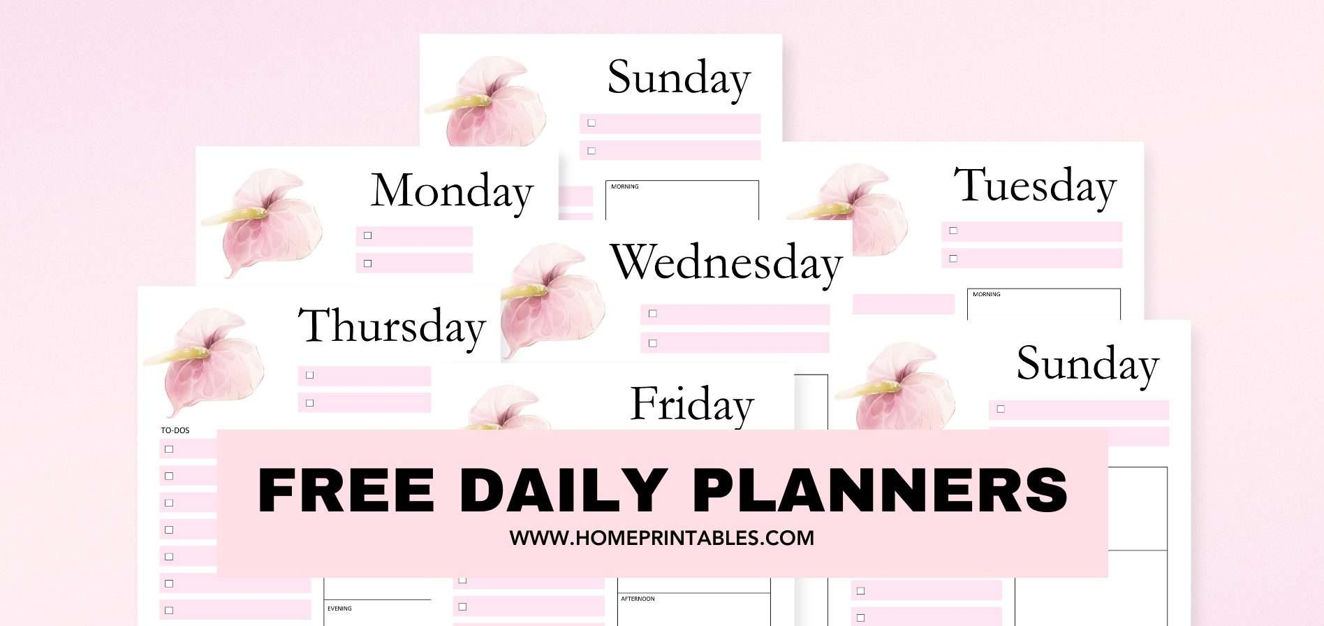 Planner 2025 PDF 40 Beautiful Free Printables To Download Now 