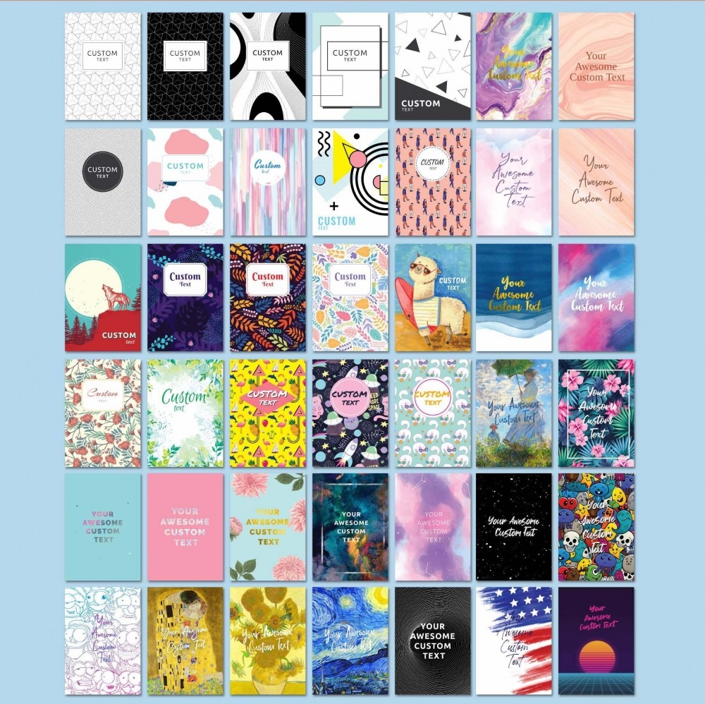 Planner Covers Template Printable PDF