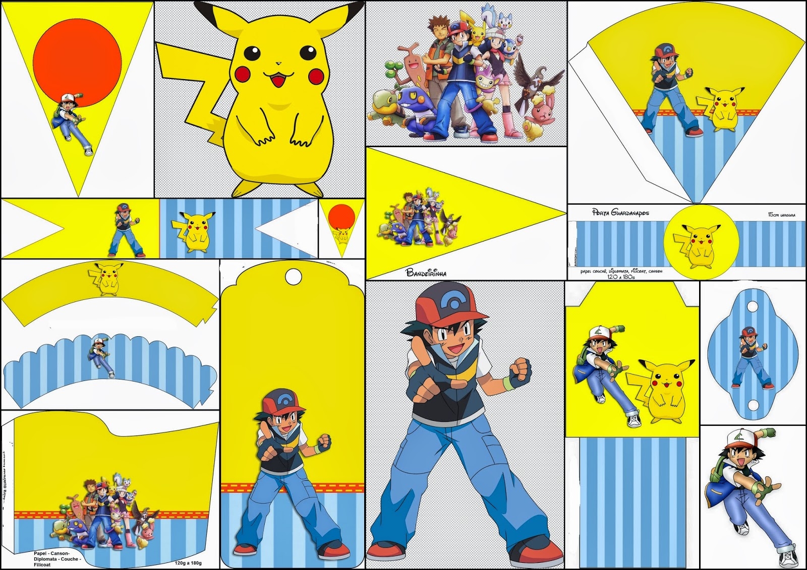 Free Printable Pokemon Food Labels