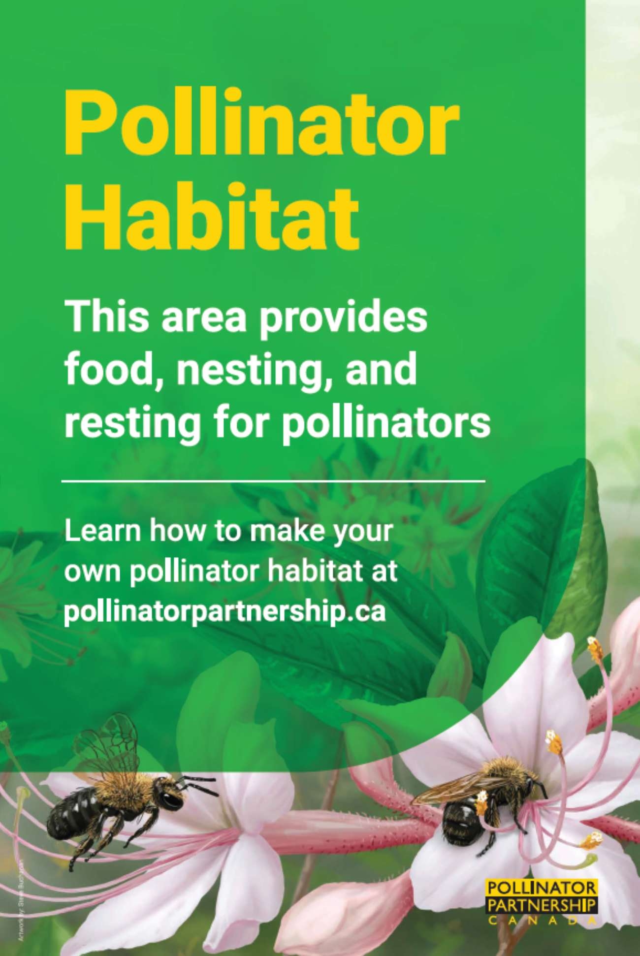 Pollinator Garden Signs P2C