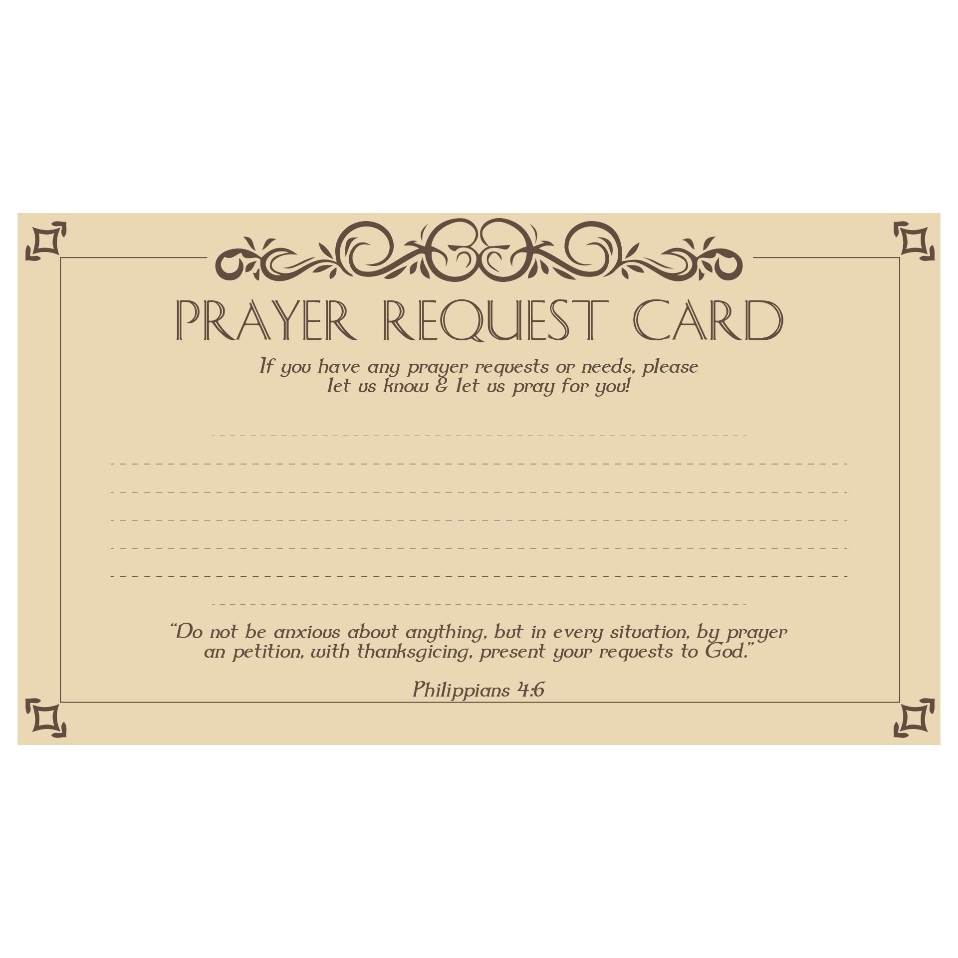 Prayer Sheets Templates 10 Free PDF Printables Printablee