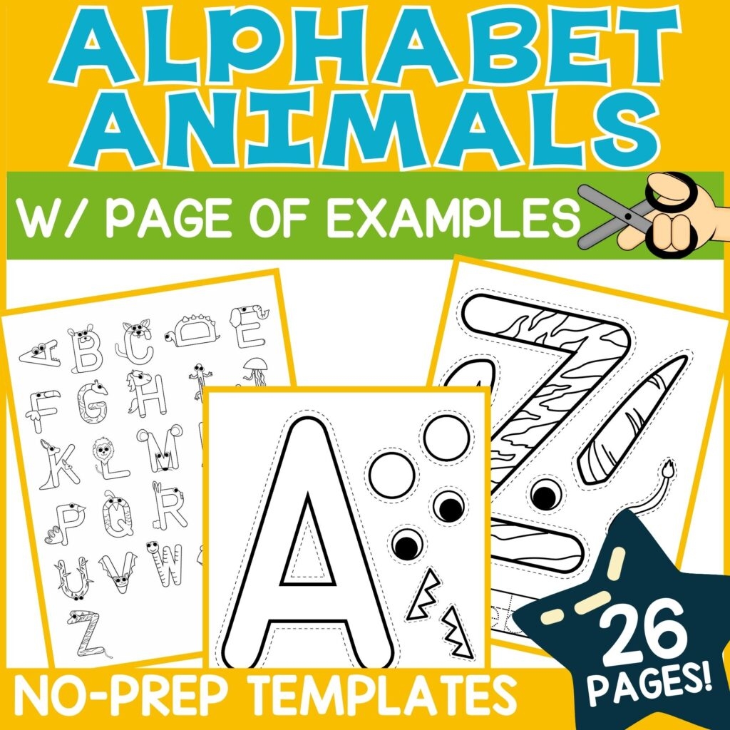 Free Printable Animal Alphabet Letters