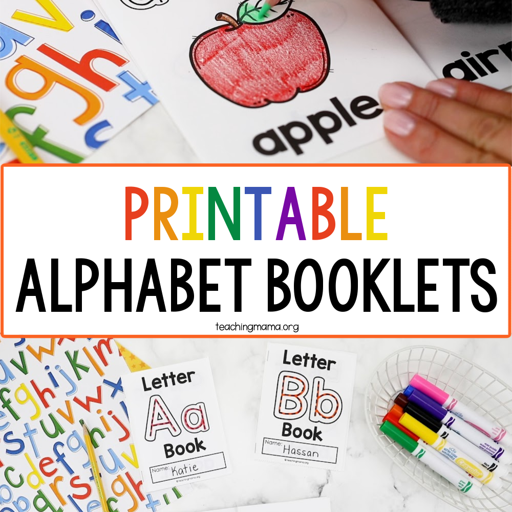 Alphabet Book Printable Free
